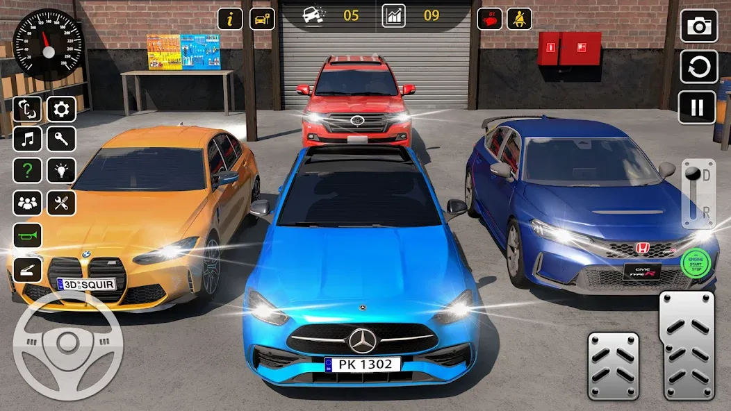 Скачать взлом Super Car Parking 3d Games  [МОД Много монет] — последняя версия apk на Андроид screen 5