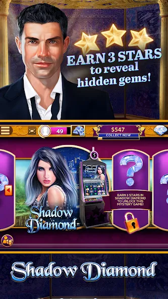 Взломанная Da Vinci Diamonds Casino – Bes (Да Винчи Даймондс Казино)  [МОД Бесконечные монеты] — полная версия apk на Андроид screen 5