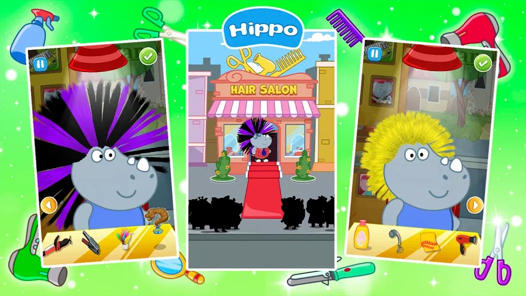 Скачать взлом Hair Salon: Fashion Games  [МОД Меню] — стабильная версия apk на Андроид screen 3