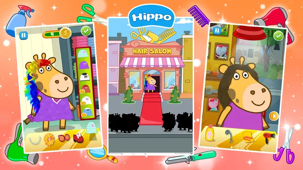 Скачать взлом Hair Salon: Fashion Games  [МОД Меню] — стабильная версия apk на Андроид screen 5