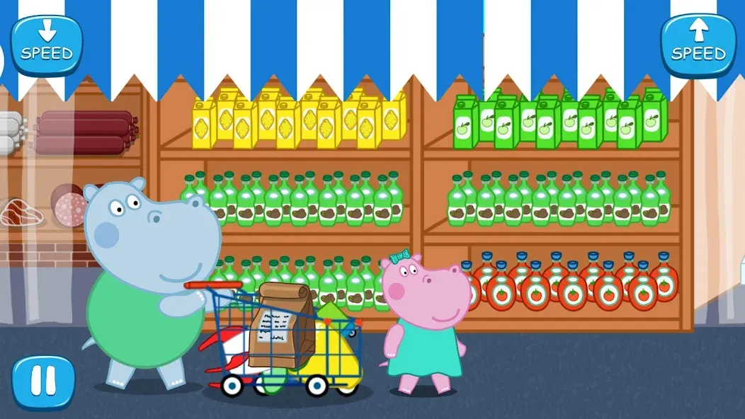 Скачать взлом Kids Supermarket: Shopping  [МОД Бесконечные деньги] — стабильная версия apk на Андроид screen 5