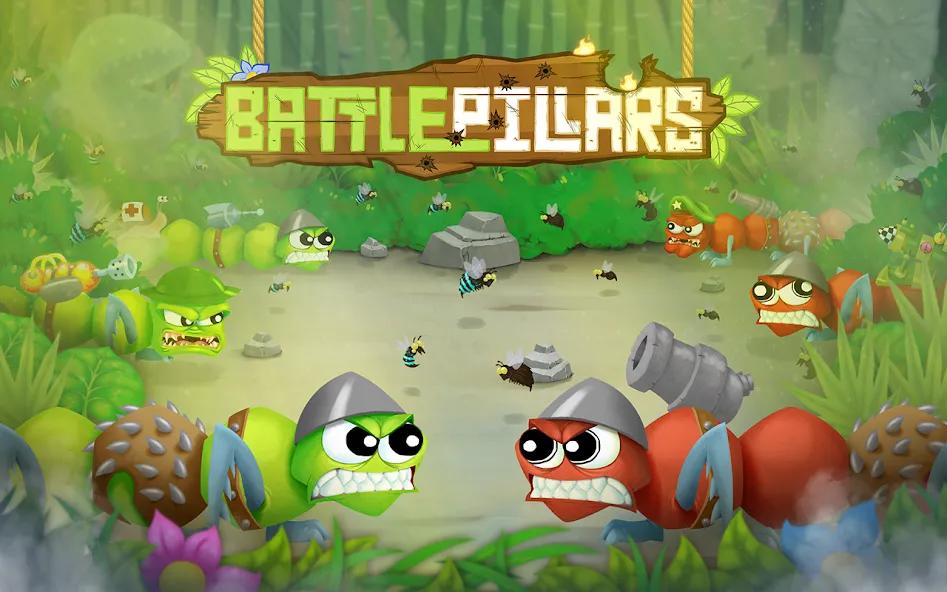 Взломанная Battlepillars Multiplayer PVP  [МОД Много денег] — последняя версия apk на Андроид screen 1