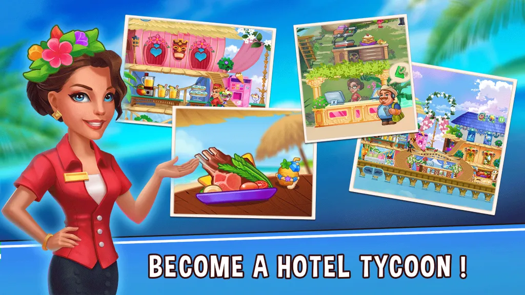 Взломанная Hotel Empire Fever (Отель Империя Фивер)  [МОД Unlocked] — стабильная версия apk на Андроид screen 2