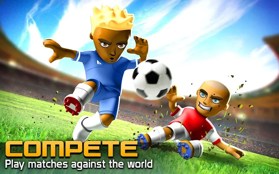 Скачать взломанную BIG WIN Soccer: World Football (БИГ ВИН Соккер)  [МОД Mega Pack] — стабильная версия apk на Андроид screen 1