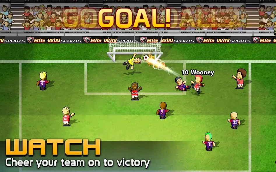 Скачать взломанную BIG WIN Soccer: World Football (БИГ ВИН Соккер)  [МОД Mega Pack] — стабильная версия apk на Андроид screen 3