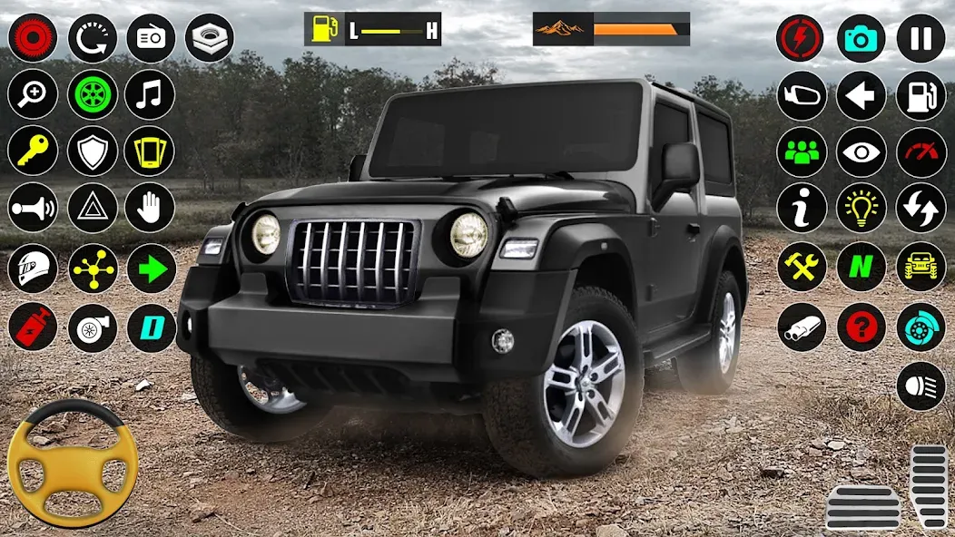 Скачать взломанную Offroad SUV: 4×4 Driving Game. (Оффроуд внедорожник)  [МОД Бесконечные монеты] — полная версия apk на Андроид screen 3