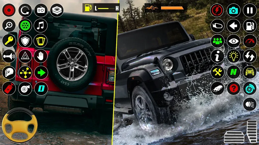 Скачать взломанную Offroad SUV: 4×4 Driving Game. (Оффроуд внедорожник)  [МОД Бесконечные монеты] — полная версия apk на Андроид screen 5