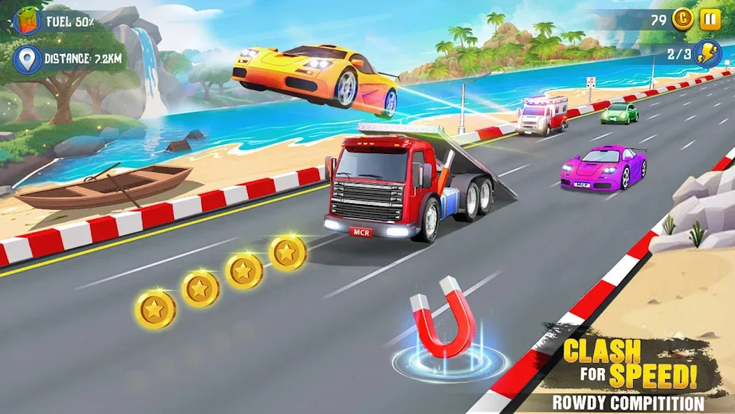 Взлом Mini Car Racing Game Legends  [МОД Mega Pack] — стабильная версия apk на Андроид screen 3