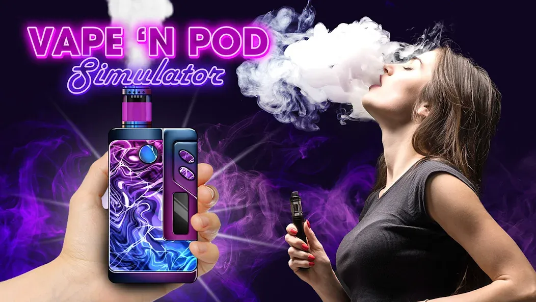 Скачать взлом Vape 'N Pod Trick Simulator  [МОД Unlimited Money] — полная версия apk на Андроид screen 1