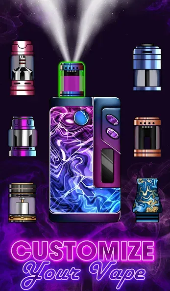 Скачать взлом Vape 'N Pod Trick Simulator  [МОД Unlimited Money] — полная версия apk на Андроид screen 5