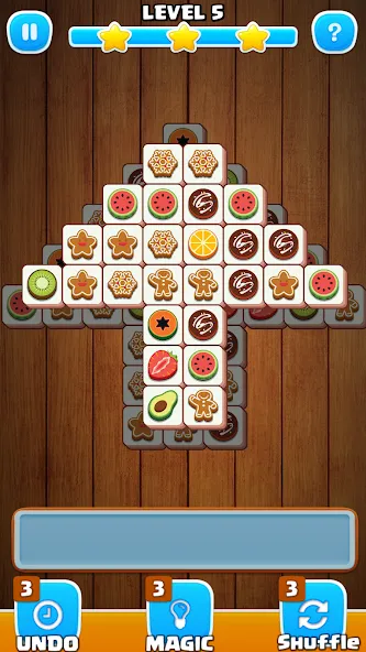 Скачать взломанную Tile Match Sweet -Triple Match  [МОД Бесконечные монеты] — последняя версия apk на Андроид screen 2