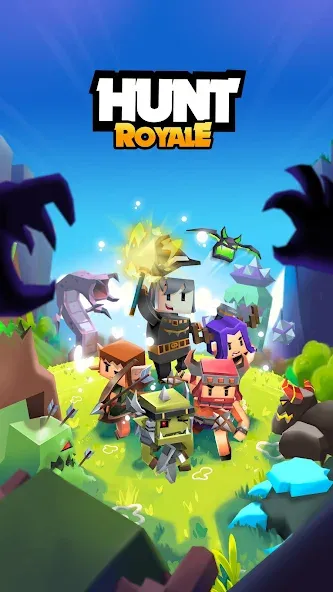 Взломанная Hunt Royale: Action RPG Battle (Хант Роял)  [МОД Mega Pack] — стабильная версия apk на Андроид screen 1