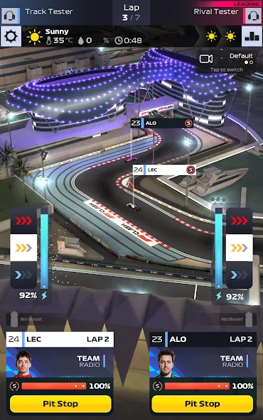 Взлом F1 Clash — Car Racing Manager (Ф1 Клаш)  [МОД Menu] — полная версия apk на Андроид screen 2