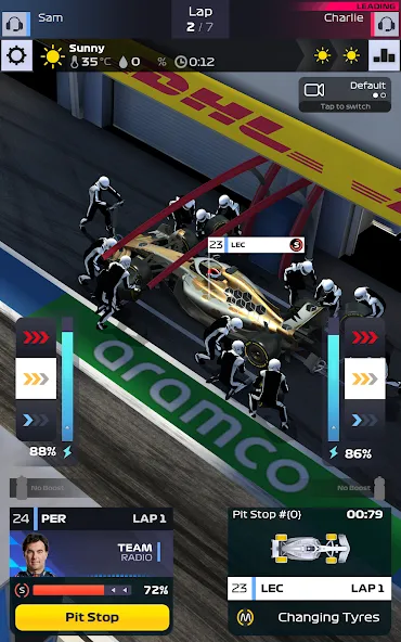 Взлом F1 Clash — Car Racing Manager (Ф1 Клаш)  [МОД Menu] — полная версия apk на Андроид screen 5