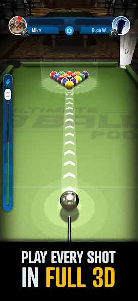 Скачать взломанную Ultimate 8 Ball Pool (Бол Смеш)  [МОД Бесконечные деньги] — полная версия apk на Андроид screen 2