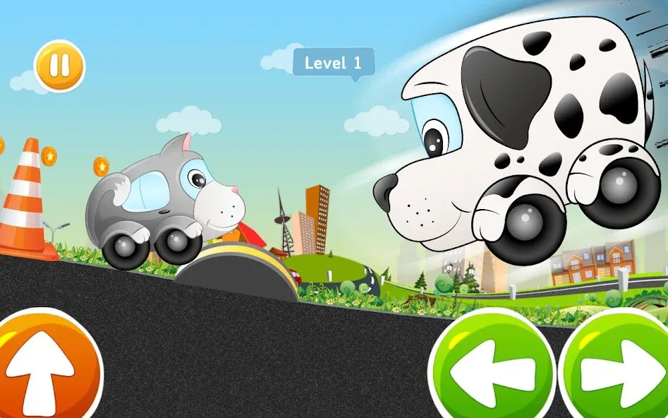 Скачать взломанную Kids Car Racing game – Beepzz  [МОД Menu] — стабильная версия apk на Андроид screen 2