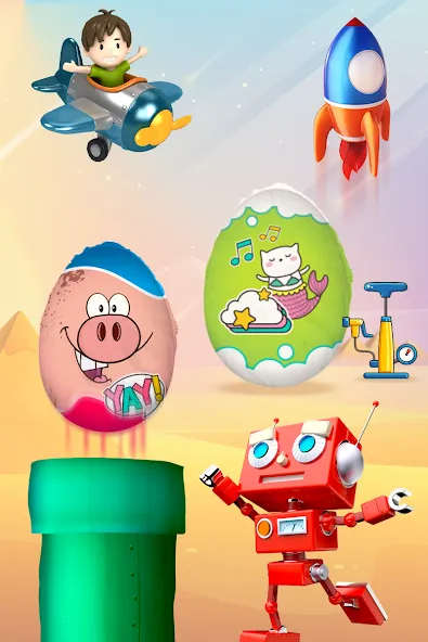 Скачать взломанную Surprise Eggs — Toddler games  [МОД Menu] — полная версия apk на Андроид screen 3