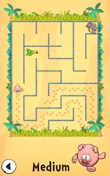 Скачать взломанную Maze game — Kids puzzle games  [МОД Все открыто] — последняя версия apk на Андроид screen 1