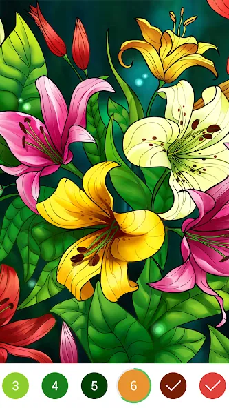 Скачать взломанную Coloring Book: Color by Number (Колоринг Бук)  [МОД Unlimited Money] — последняя версия apk на Андроид screen 1