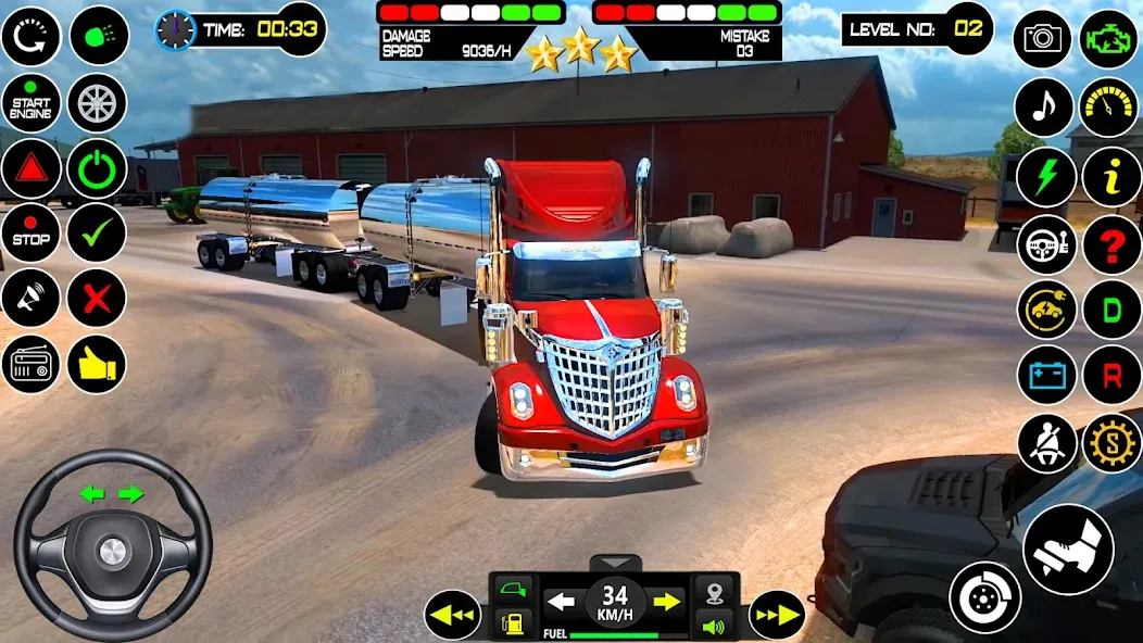 Скачать взлом US Truck Driving Cargo Game 3D (Американский грузовик водителя)  [МОД Бесконечные деньги] — полная версия apk на Андроид screen 2