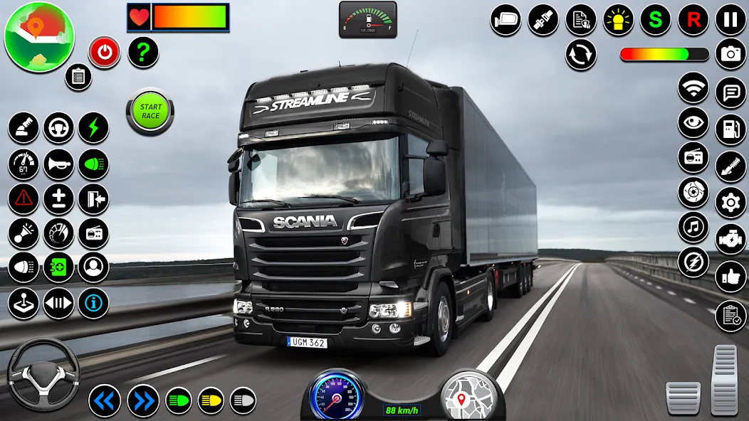 Скачать взлом Indian Truck Heavy Cargo Duty  [МОД Unlimited Money] — последняя версия apk на Андроид screen 1