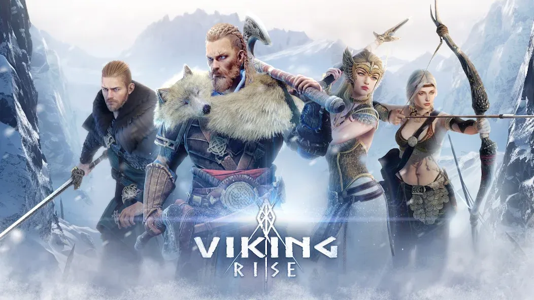 Скачать взломанную Viking Rise: Valhalla (Викинг Райз)  [МОД Menu] — полная версия apk на Андроид screen 2