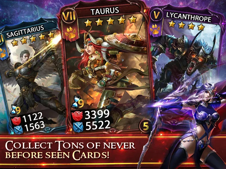 Взлом Deck Heroes: Legacy (Дек Герои)  [МОД Все открыто] — стабильная версия apk на Андроид screen 2