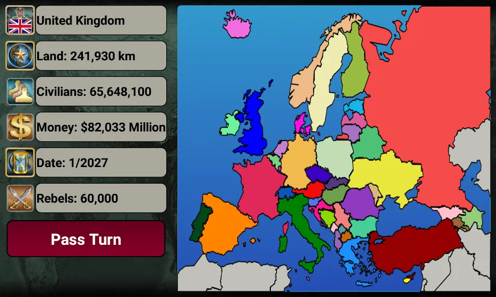 Взлом Europe Empire  [МОД Menu] — стабильная версия apk на Андроид screen 2