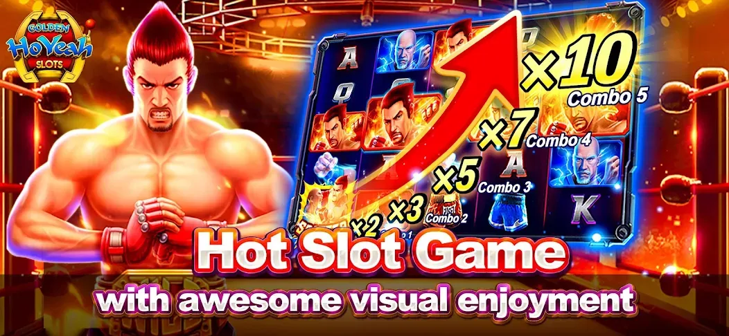 Взлом Golden HoYeah- Casino Slots (Голден ХоЯй)  [МОД Unlimited Money] — последняя версия apk на Андроид screen 3