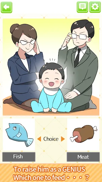 Скачать взлом Nurturing’s nice choices  [МОД Menu] — полная версия apk на Андроид screen 2