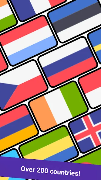 Взломанная Geomi — Flags & Countries  [МОД Все открыто] — стабильная версия apk на Андроид screen 2