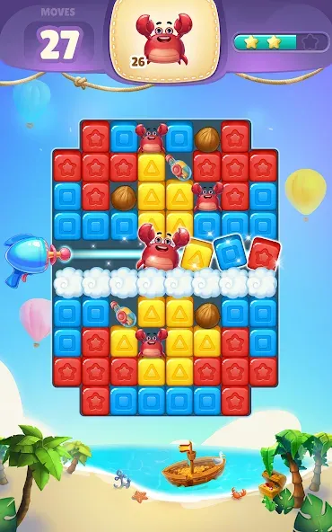 Скачать взломанную Cube Rush Adventure (Кьюб Раш Приключение)  [МОД Menu] — полная версия apk на Андроид screen 2