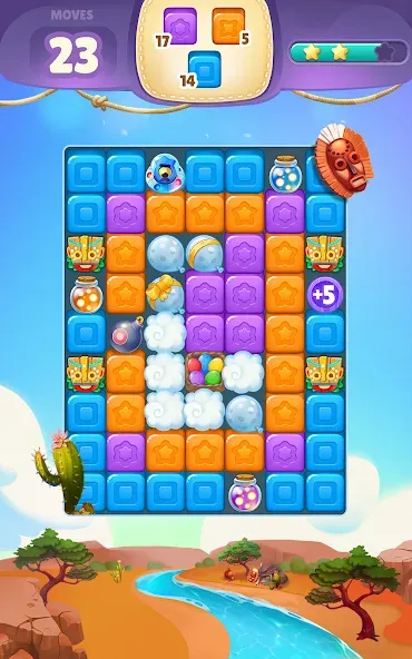 Скачать взломанную Cube Rush Adventure (Кьюб Раш Приключение)  [МОД Menu] — полная версия apk на Андроид screen 5