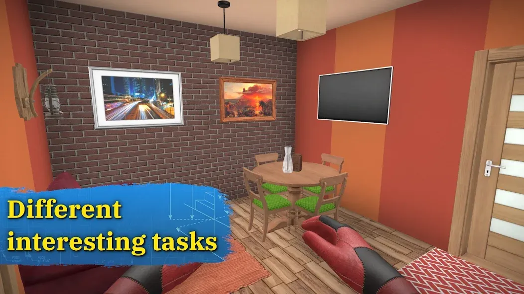 Взлом House Flipper: Home Design (Хаус Флиппер)  [МОД Menu] — стабильная версия apk на Андроид screen 3
