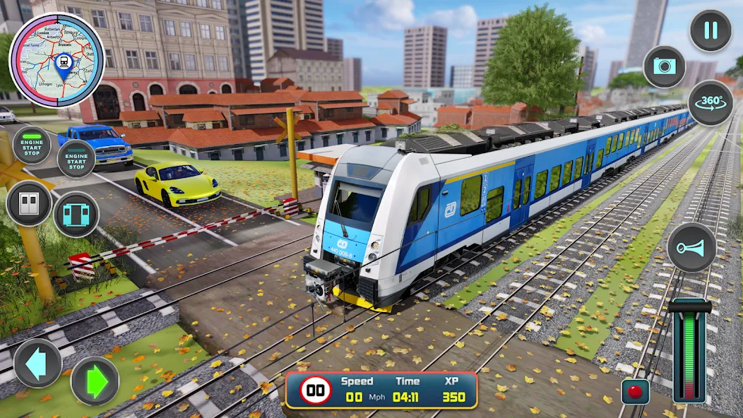 Скачать взломанную City Train Driver- Train Games  [МОД Все открыто] — последняя версия apk на Андроид screen 4