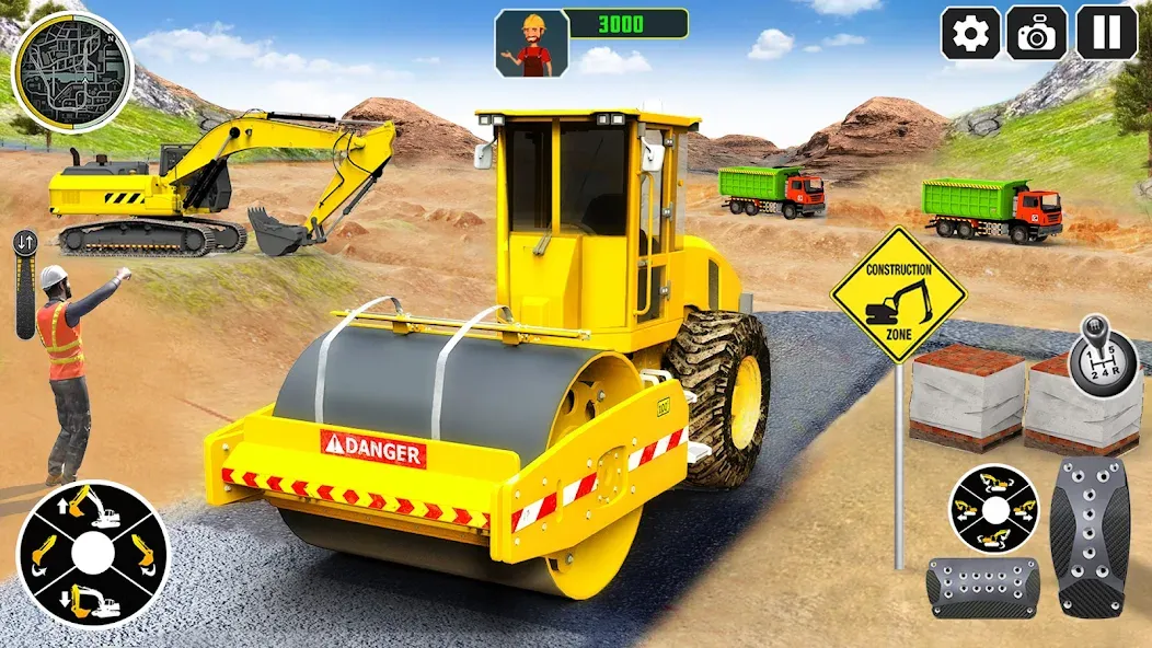 Взломанная City Construction Simulator 3D  [МОД Все открыто] — последняя версия apk на Андроид screen 2