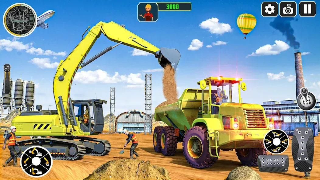 Взломанная City Construction Simulator 3D  [МОД Все открыто] — последняя версия apk на Андроид screen 3