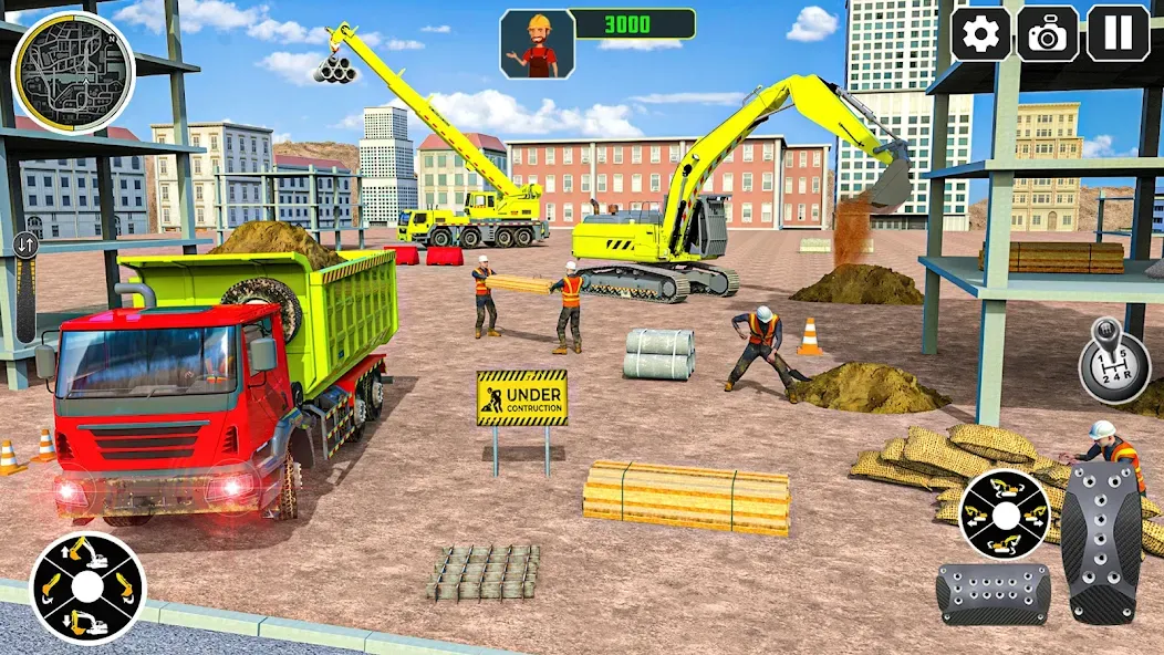 Взломанная City Construction Simulator 3D  [МОД Все открыто] — последняя версия apk на Андроид screen 4