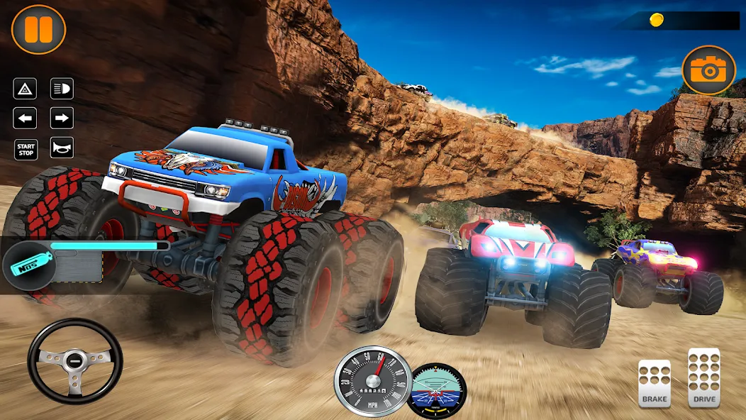 Взлом Monster Truck Off Road Racing  [МОД Unlimited Money] — полная версия apk на Андроид screen 4