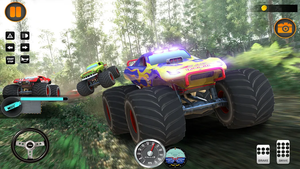 Взлом Monster Truck Off Road Racing  [МОД Unlimited Money] — полная версия apk на Андроид screen 5