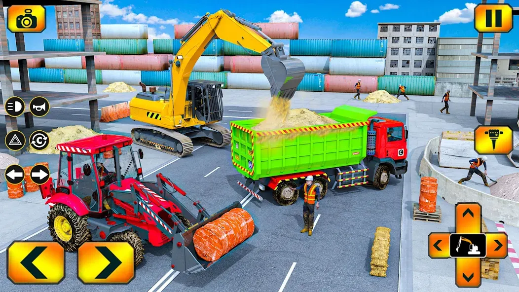 Взлом Sand Excavator Simulator Games  [МОД Много монет] — стабильная версия apk на Андроид screen 3