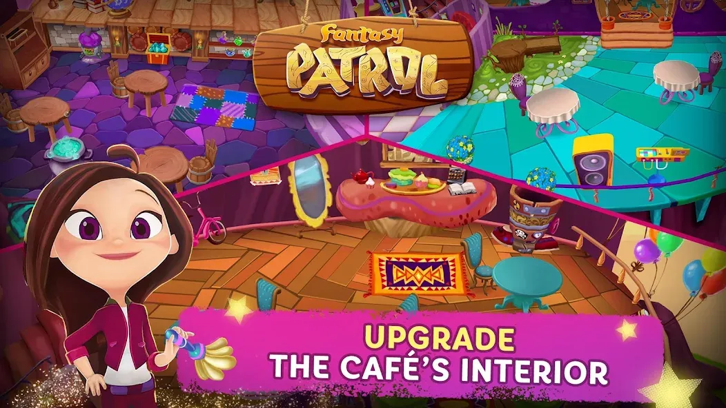 Взлом Fantasy Patrol: Cafe  [МОД Меню] — последняя версия apk на Андроид screen 5