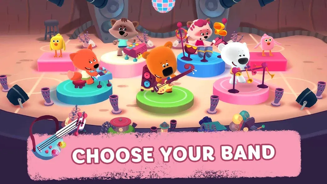 Скачать взлом Rhythm and Bears  [МОД Бесконечные деньги] — полная версия apk на Андроид screen 2