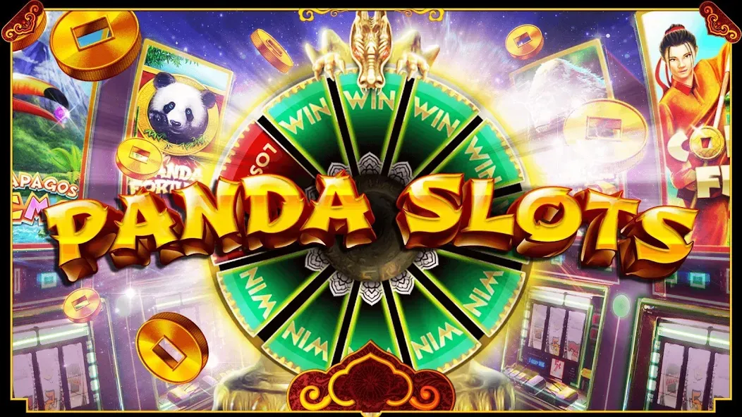 Взломанная Panda Slots (Панда Слоты)  [МОД Menu] — полная версия apk на Андроид screen 1