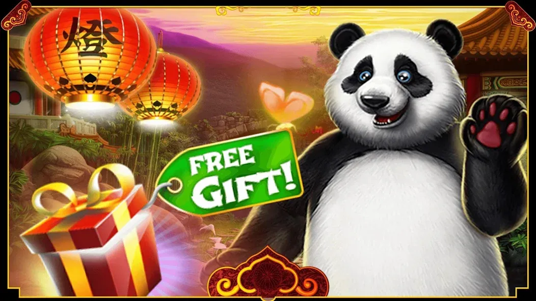 Взломанная Panda Slots (Панда Слоты)  [МОД Menu] — полная версия apk на Андроид screen 2