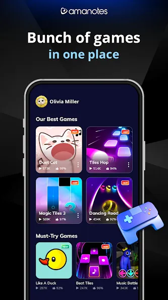 Взлом Game of Song — All music games (Гейм оф Сонг)  [МОД Все открыто] — стабильная версия apk на Андроид screen 1