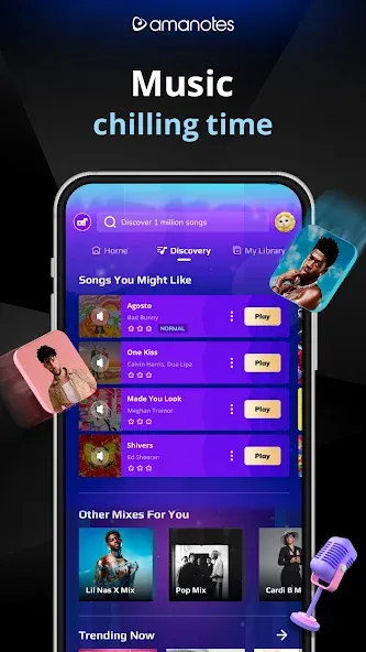 Взлом Game of Song — All music games (Гейм оф Сонг)  [МОД Все открыто] — стабильная версия apk на Андроид screen 5