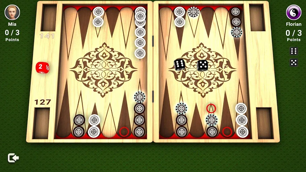 Взлом Backgammon —  Board Game  [МОД Много монет] — последняя версия apk на Андроид screen 2