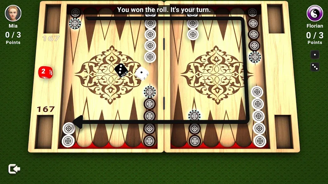 Взлом Backgammon —  Board Game  [МОД Много монет] — последняя версия apk на Андроид screen 3