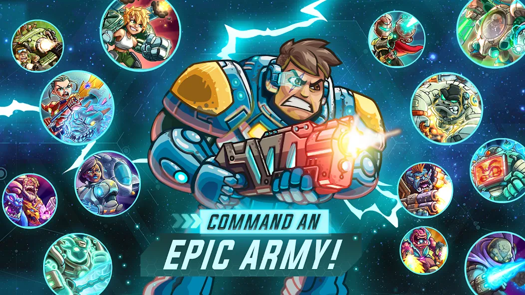 Скачать взлом Iron Marines Offline Strategy  [МОД Mega Pack] — полная версия apk на Андроид screen 3